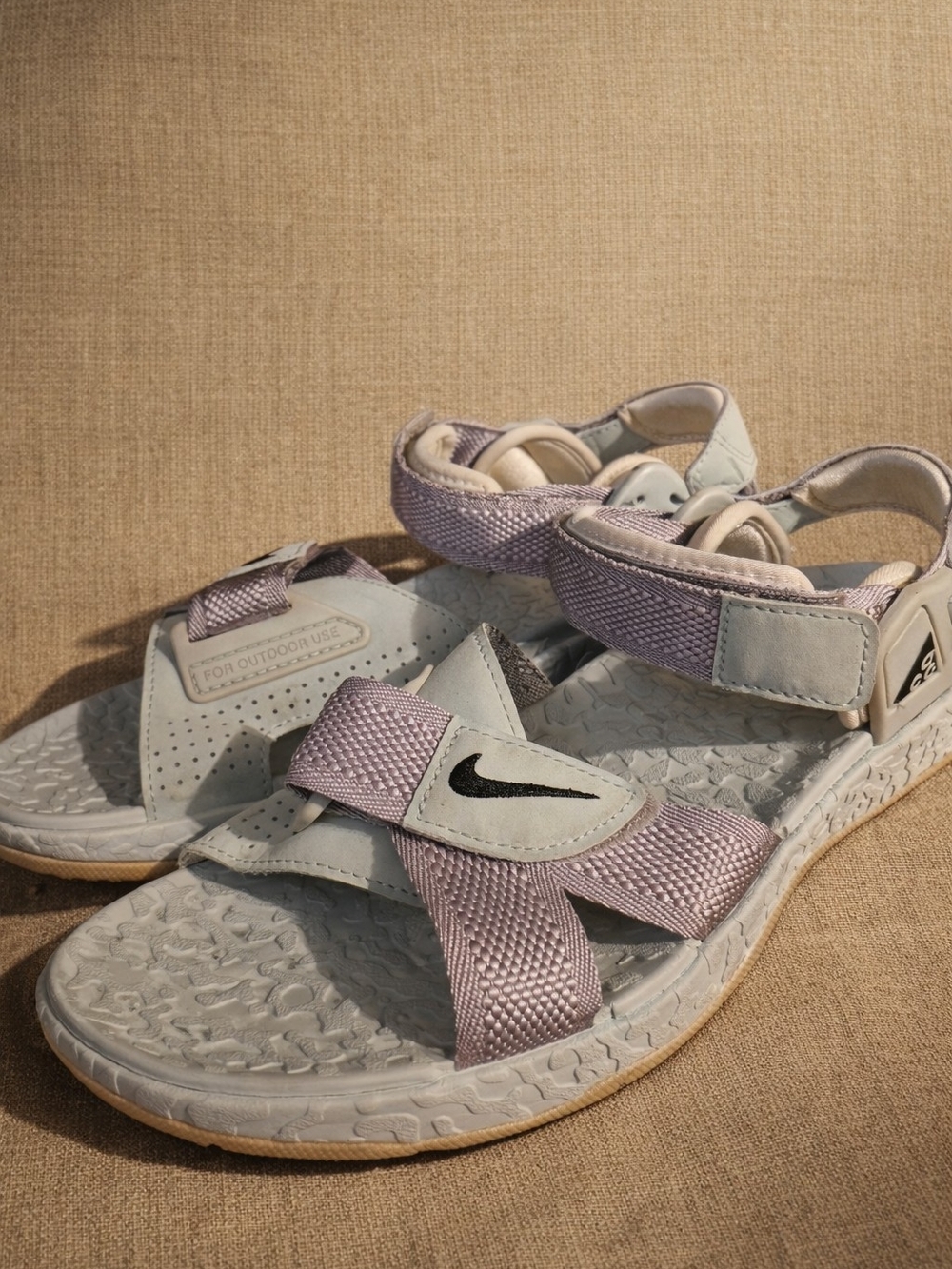 Nike ACG Air Deschutz+ Sandals "Cream II/Black" - DC9093-200